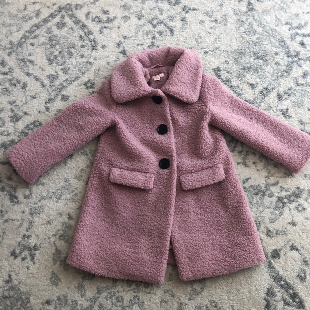 Ruby & Bloom Teddy Bear Coat size 3 toddlers